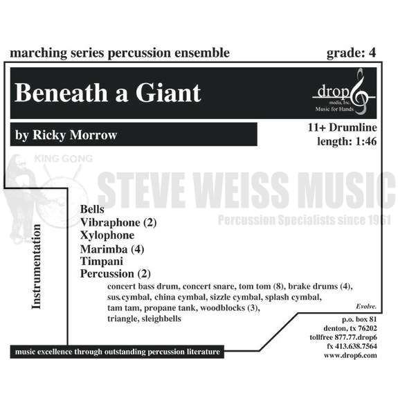 Morrow-Beneath a Giant (SP)-B/2V/X/4M/P/Drumline