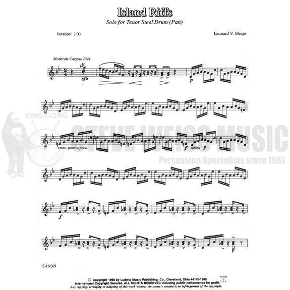 Moses-Island Riffs-M or Steel Drum