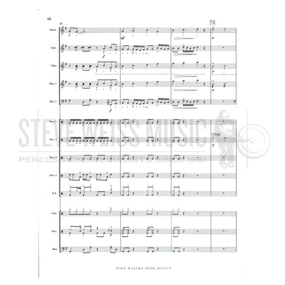 Mozart-Eine Kleine Soca Musik arr. Carmean (SP)-B/V/X/2M/ DS/P