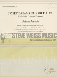 Musella-Sweet Dreams, Elizabeth Lee (SP)- B/2V/C/Cro./M/P/PN/VC (opt. M)
