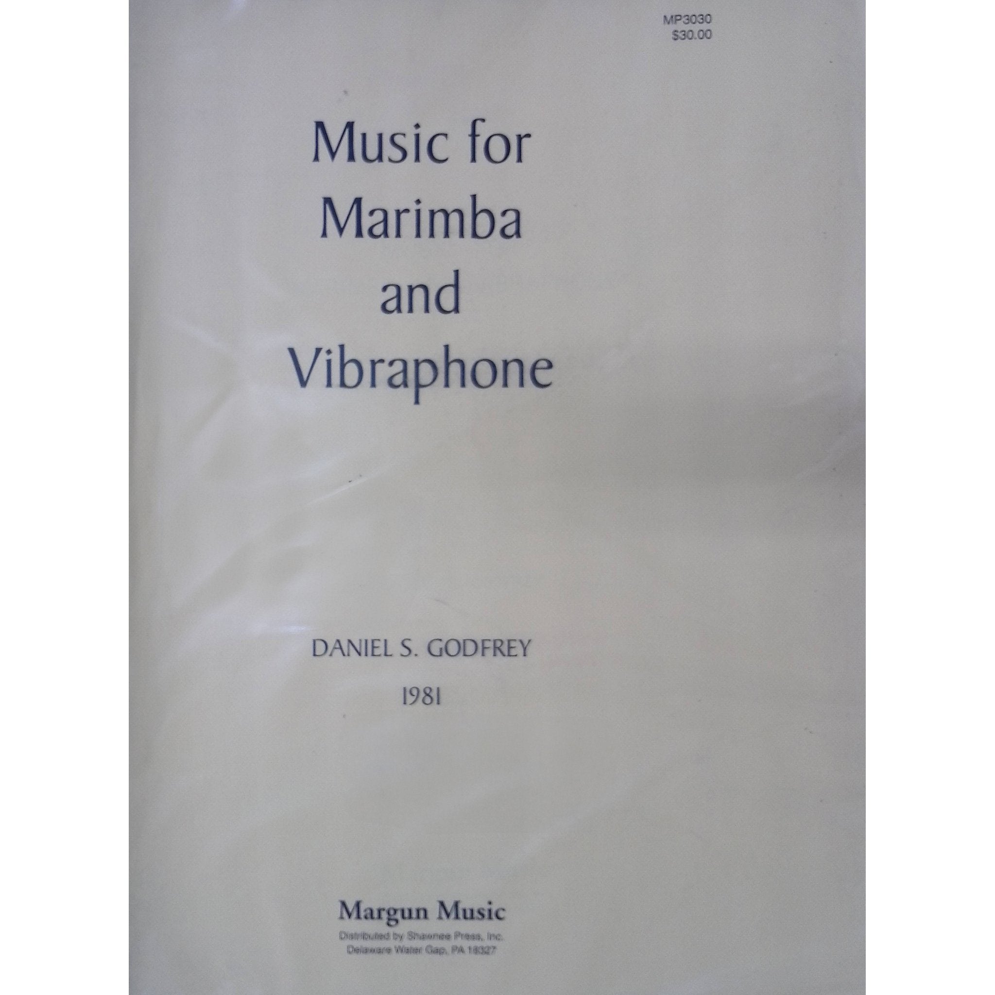 Music for Marimba and Vibraphone by Daniel Godfrey