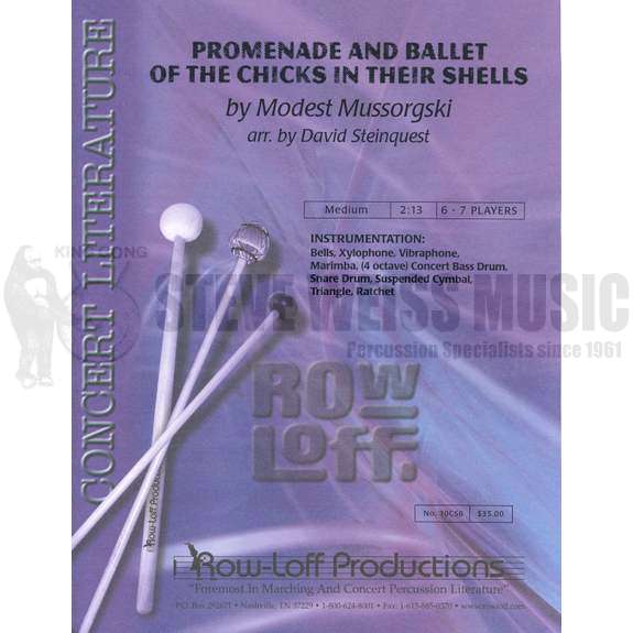 Mussorgski-Promenade and Ballet of the Chicks arr. Steinquest (SP)-B/V/X/M/P