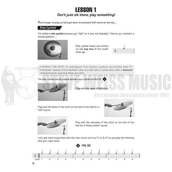 Neely/Mattingly-Fasttrack Drum Method Starter Pack (bk/CD/DVD)