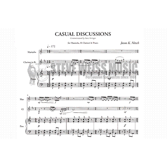 Nitsch-Casual Discussions (SP)-M/CL/PN