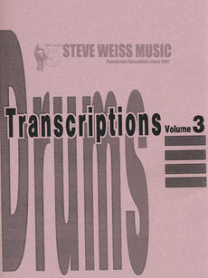 North Texas Percussion-Drum Transcriptions Vol. 3