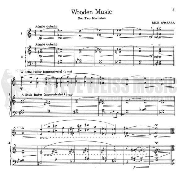 O'Meara-Wooden Music (2S)-2M