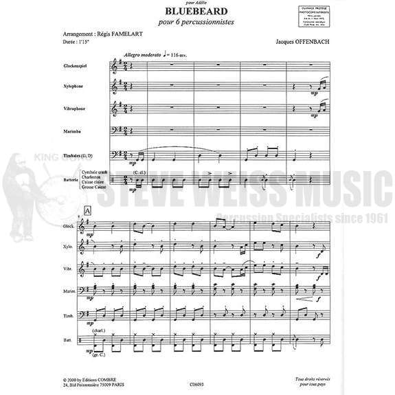 Offenbach-Bluebeard (SP)-B/V/X/M/2T/P