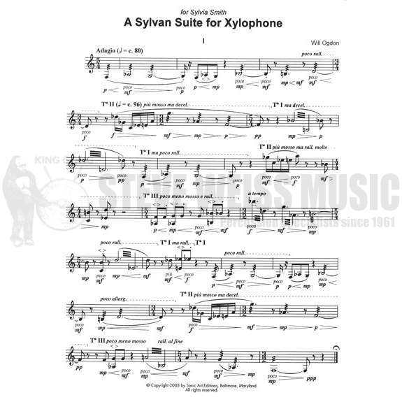 Ogdon-A Sylvan Suite for Xylophone