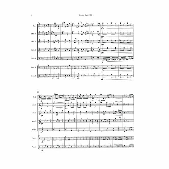 Olman/Yellan-Down by the O-HI-O arr. Monroe (SP)-X/4M/P