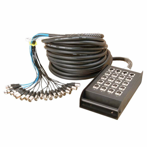 On Stage In Line Audio Series 16x4 Stage Snake - 50ft | Steve
