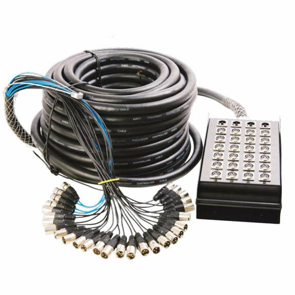 On Stage In Line Audio Series 24x4 Stage Snake - 50ft | Steve
