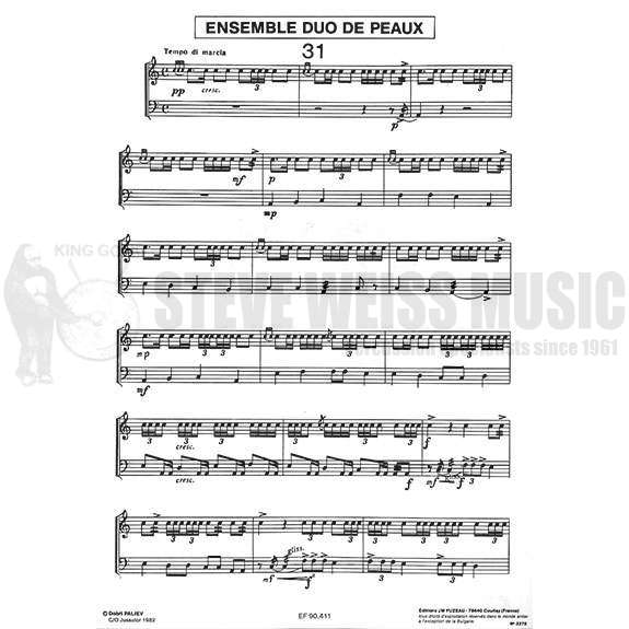 Paliev-Ens Duo de Peaux-Ser 31-35(2S)-SD/2T