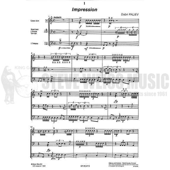Paliev-Trio No. 4-Impression(SP)-2T/P