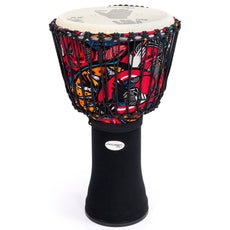 Panyard WPP6653 Slap Djembe Rope Tuned - Carnival Graphics - 12"