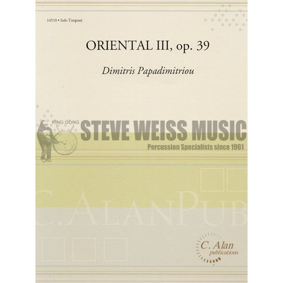 Papadimitriou-Oriental III op. 39-5T