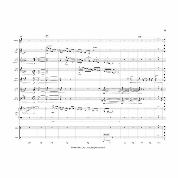 Parker-When Fireflies Danced (SP) B/2V/3M/CL/2P