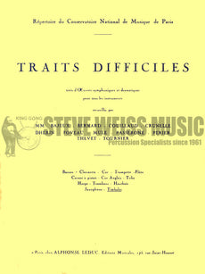 Passerone-Traits Difficiles