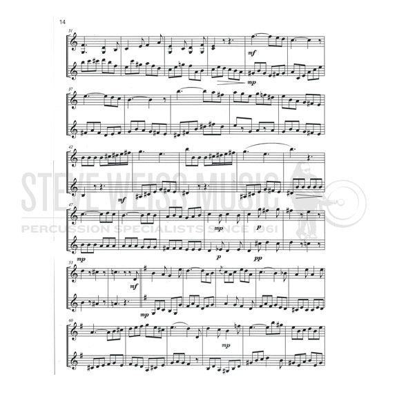 Payson-Duets for Marimba (w/downloadble playalong tracks)