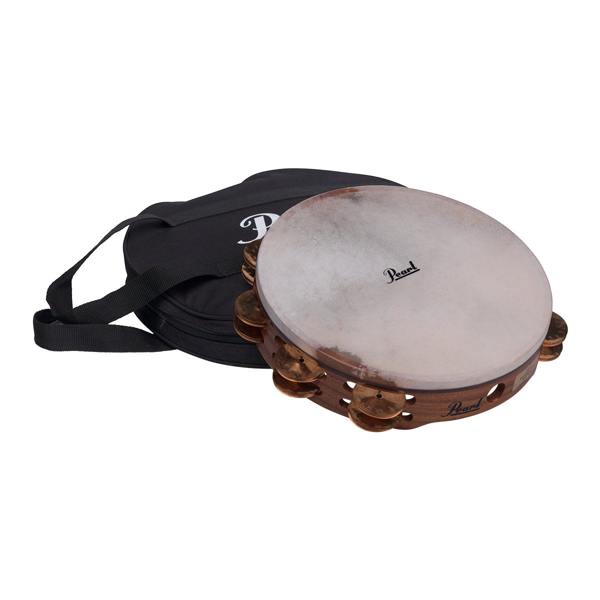 Pearl 10" Double Row Concert Tambourine-Copper-PETM1018CP
