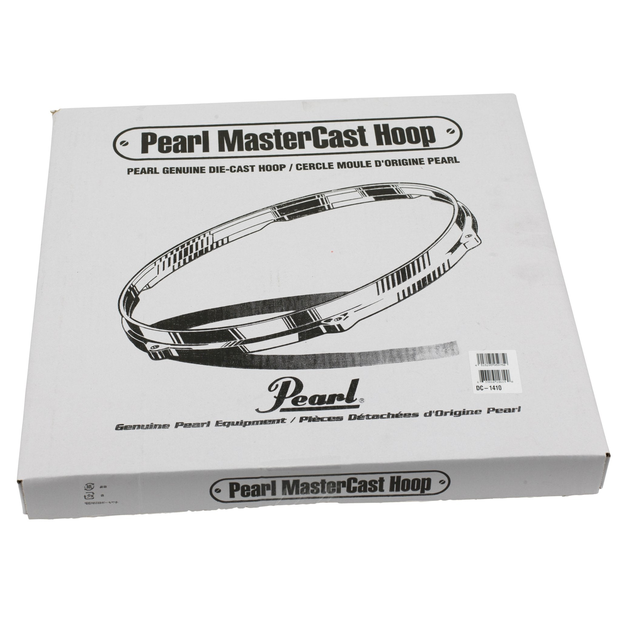 Pearl 14"  Die Cast Snare Drum Hoop - Batter (10 Rod) - Image 1