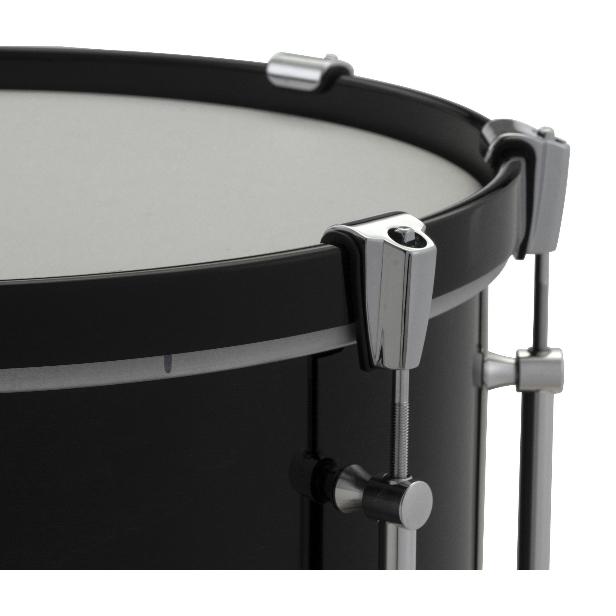 Pearl 20x12 Pipe Band Tenor Drum - Black Mist TDP2012-122 Profile