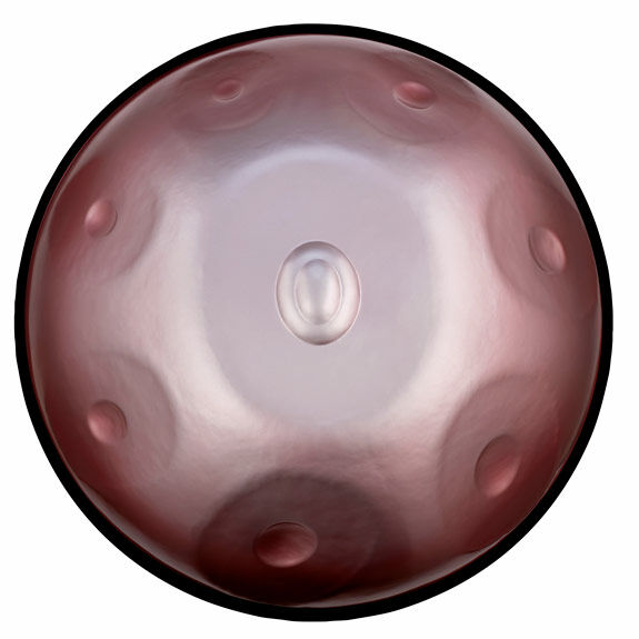 Pearl 22" Awakening Series Euphonic Handpan - Red Burst