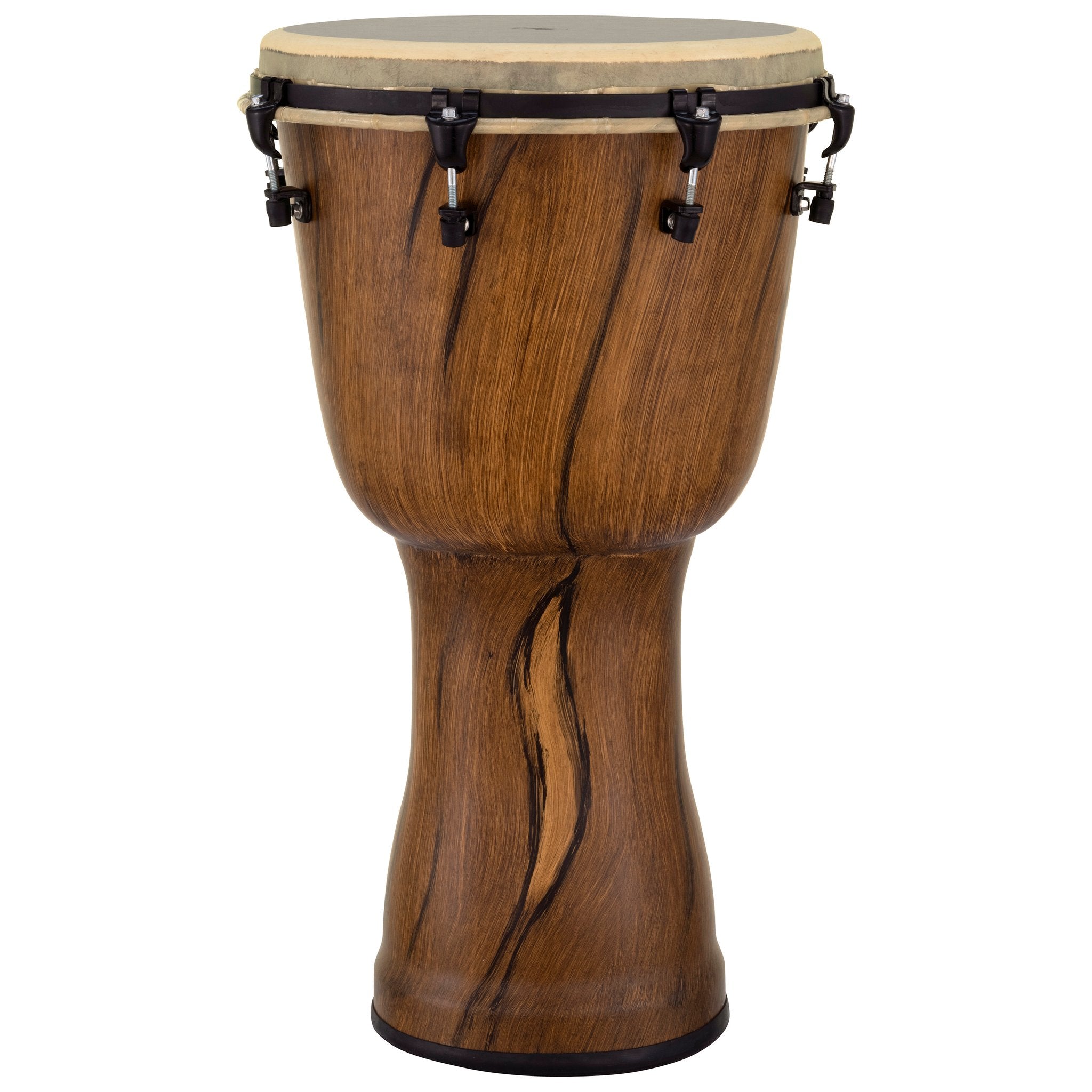 Pearl Artisan Top-tuned Djembe - 14" - Artisan Weathered Oak - Image 1