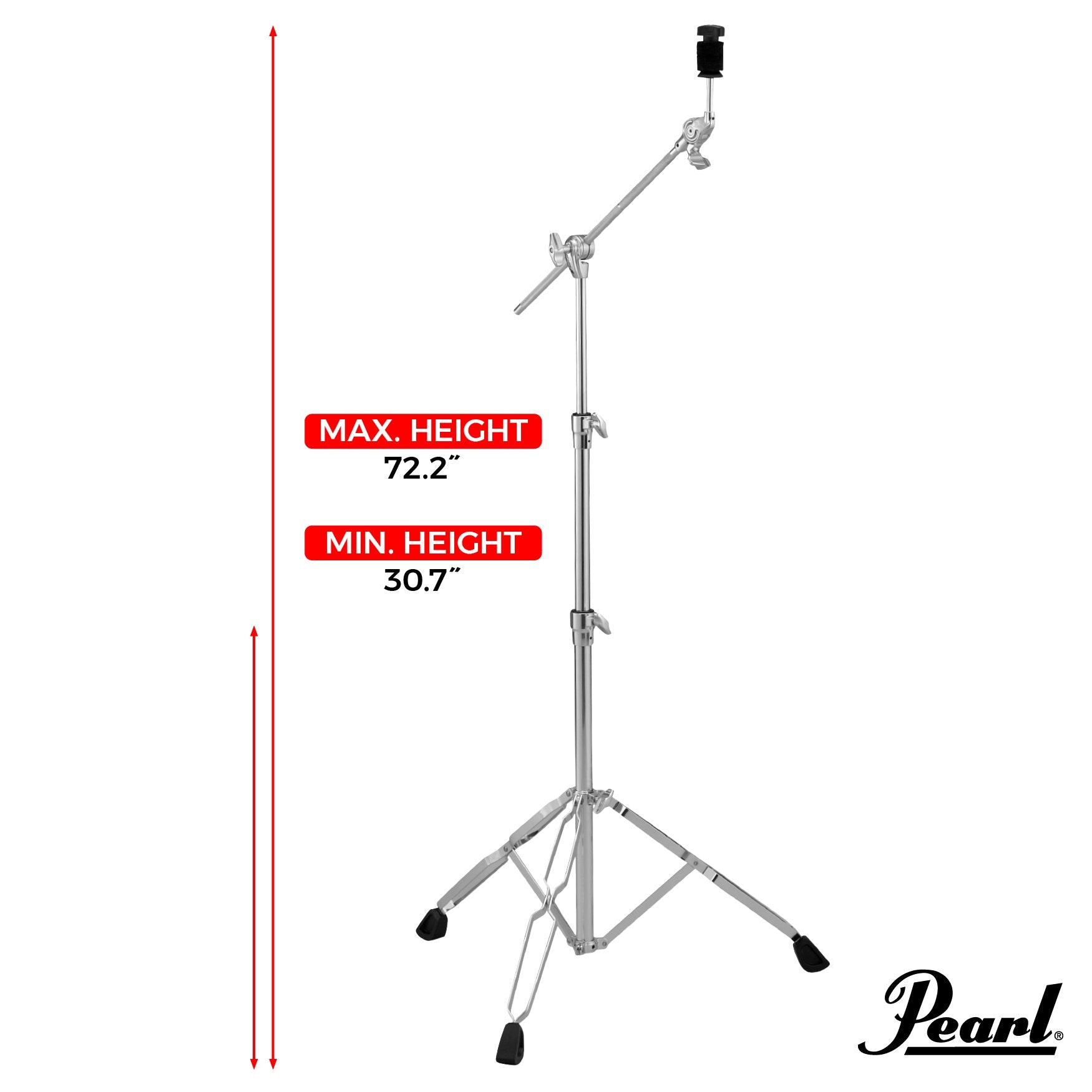 Pearl BC-830 Convertible Boom Cymbal Stand | Steve Weiss Music