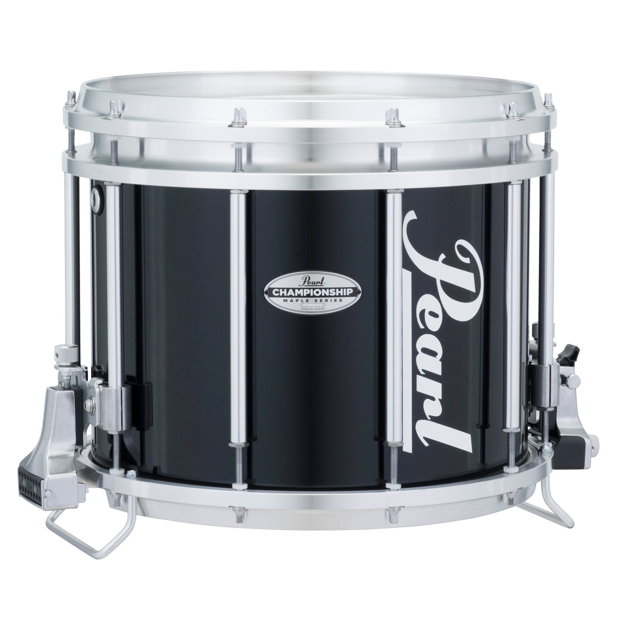 Pearl Championship FFX Marching Snare Drum - 13" x 11" - Midnight Black