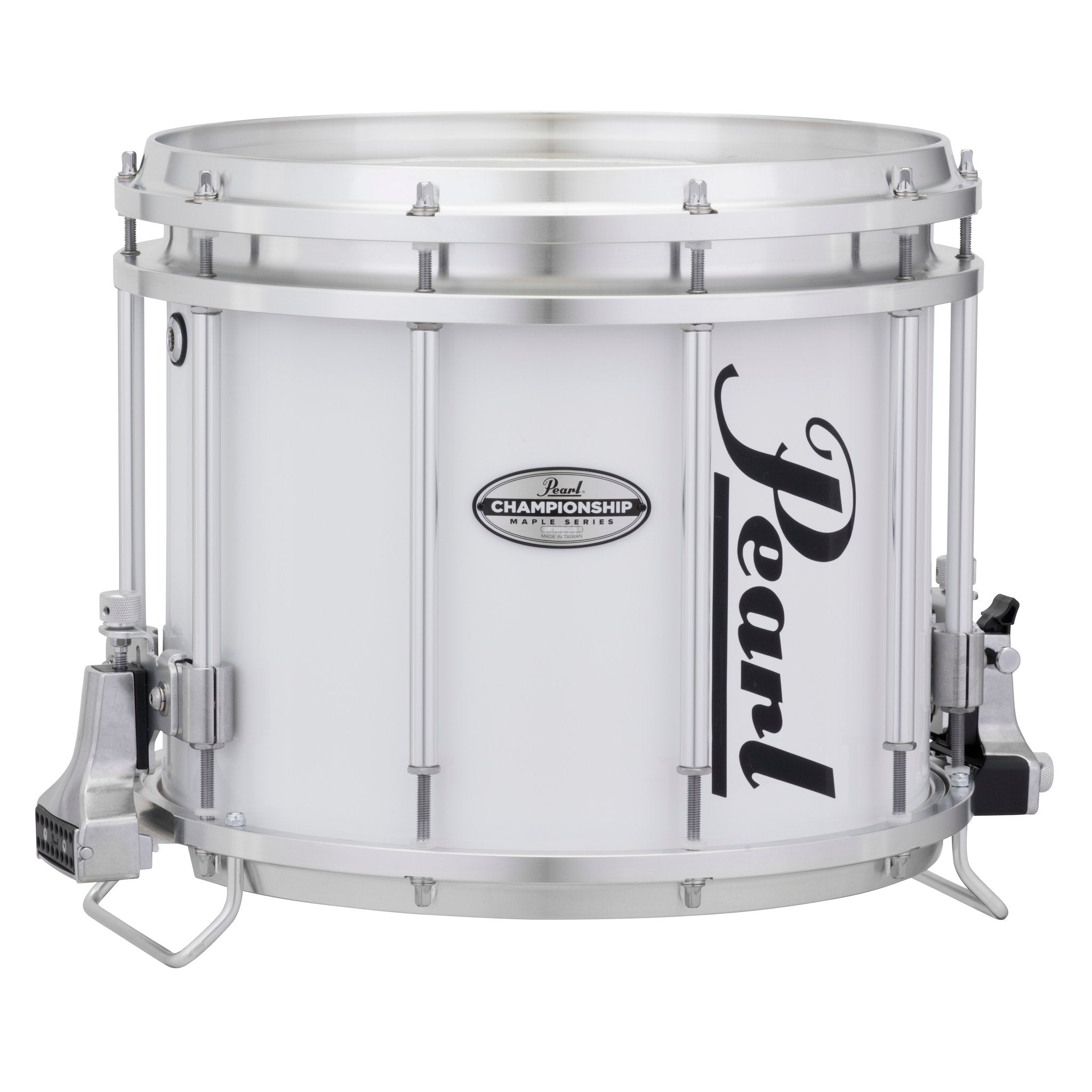 Pearl Championship FFX Marching Snare Drum - 13" x 11" - Pure White