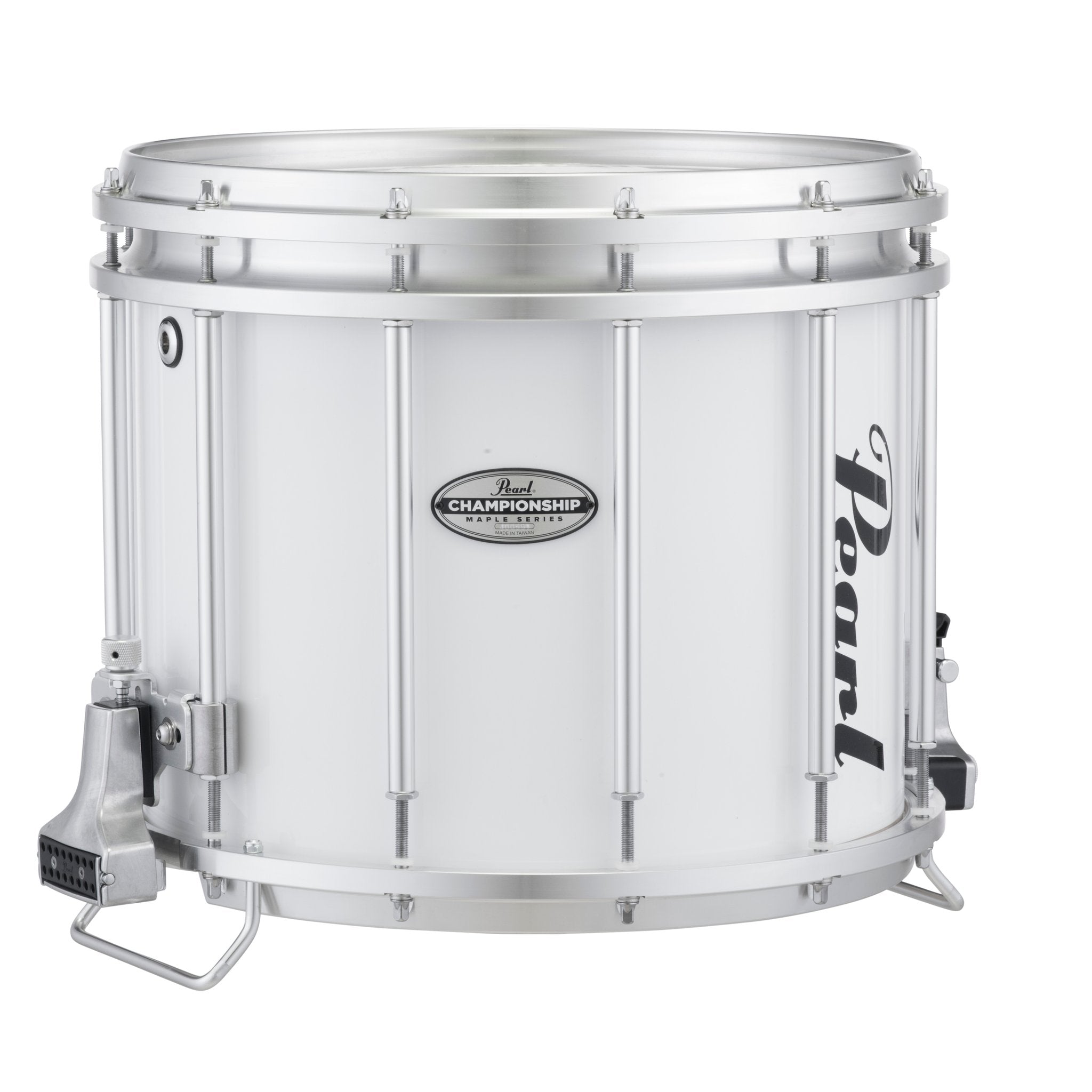 Pearl Championship FFX Marching Snare Drum - 14" x 12" - Pure White