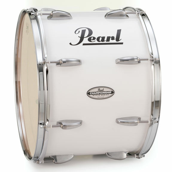 Black - Pearl Traditional Tenor Drum 16x12 with MXTCM Chest Tenor Mount