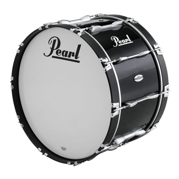 24" Pearl Championship Bass Drum Piano Black Lacquer