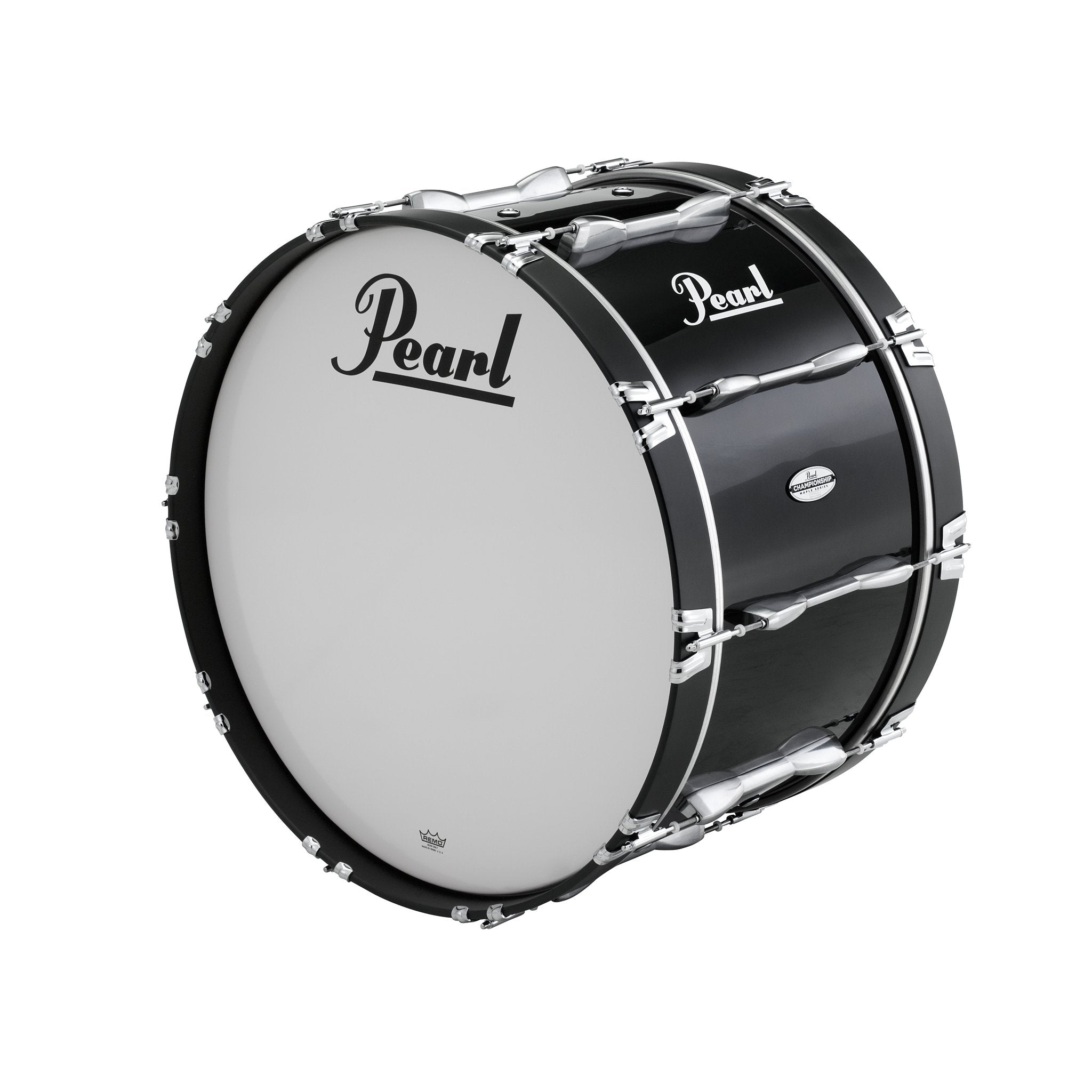 Pearl Championship Marching Bass Drum - 26" x 14" - Midnight Black - PBDM2614/A46 1