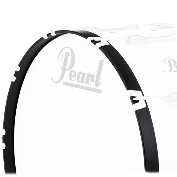 22" Pearl Championship Marching Bass Drum Rim - Matte Black