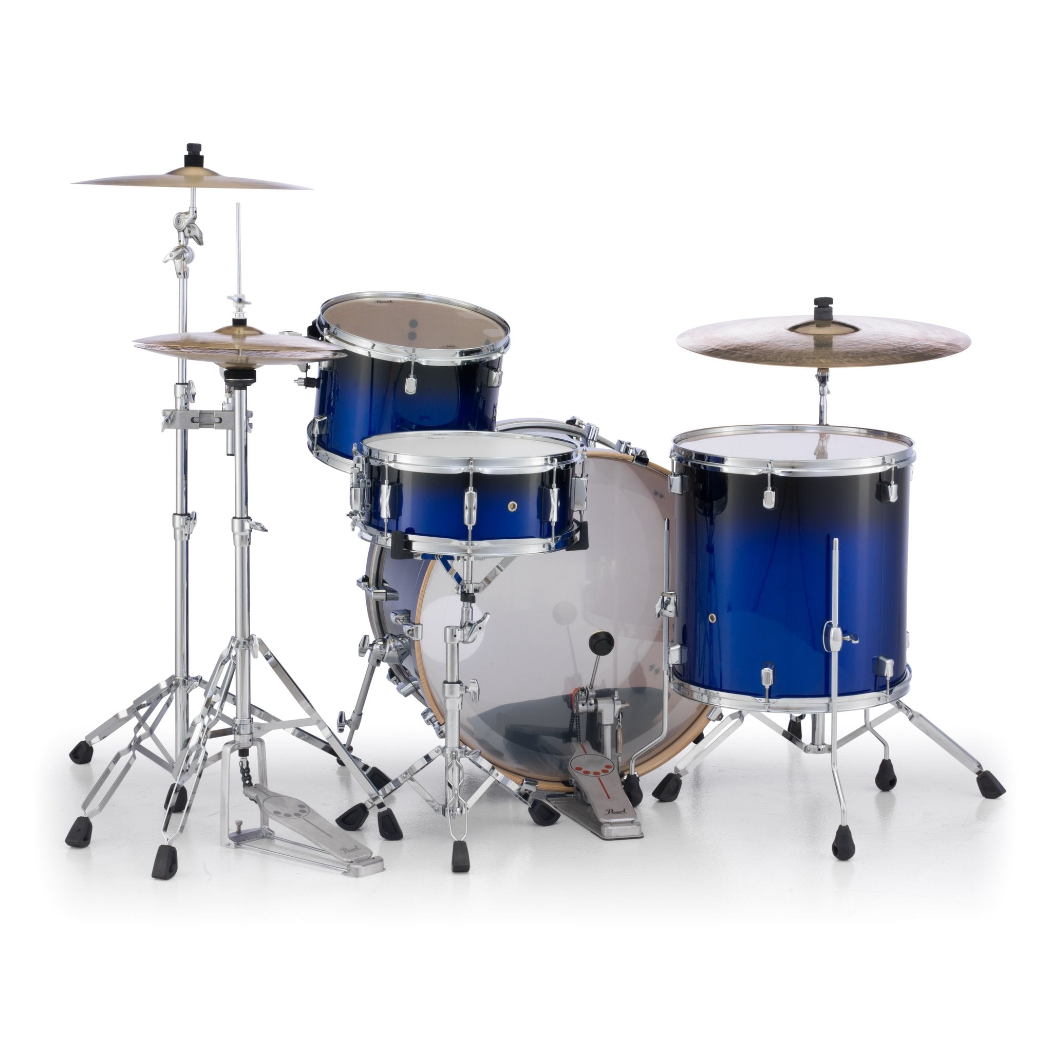 Pearl Decade Maple 3-piece Drum Set Shell Pack - 24" Bass Drum - White Satin Pearl - Image 5