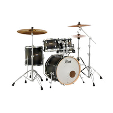 Pearl Decade Maple 5-piece Drum Set Shell Pack - 20" Bass Drum - Satin Blackburst - Image 1