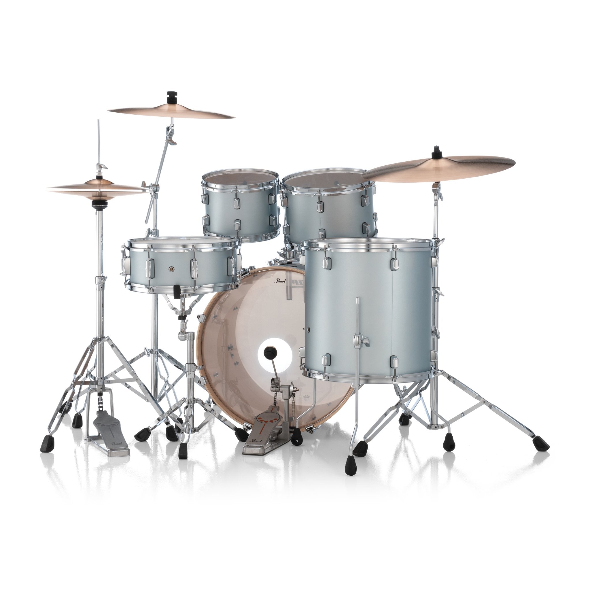 Pearl Decade Maple 5-piece Drum Set Shell Pack - 22" Bass Drum - Blue Mirage - Image 6