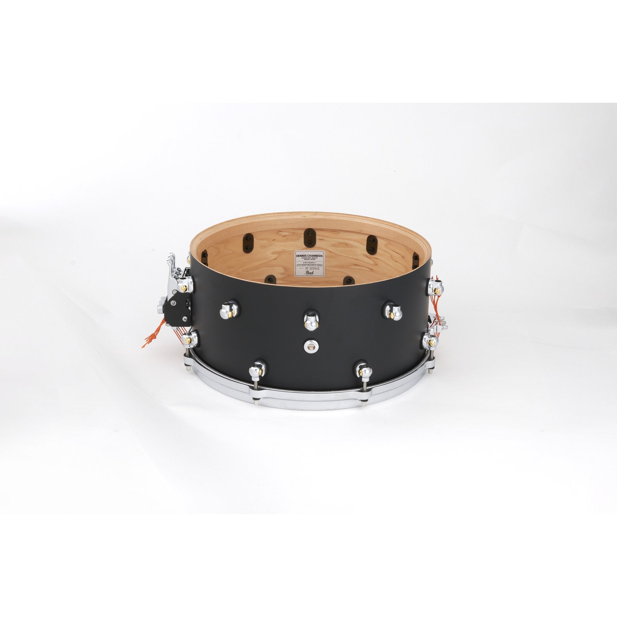 Pearl Dennis Chambers Signature Snare Drum - 14x6.5 - Image 7
