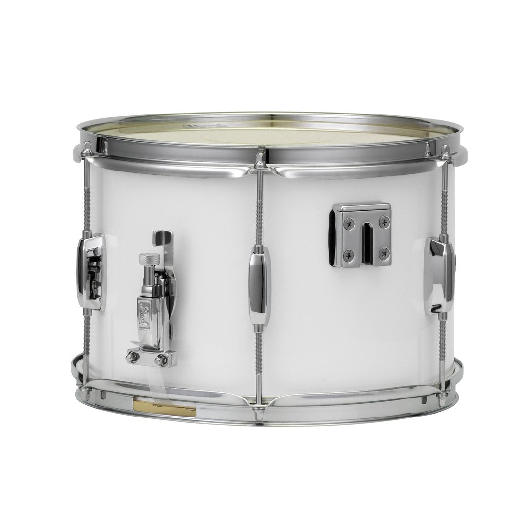 Pearl Junior Marching Snare Drum with Carrier - 12" x 8" - White