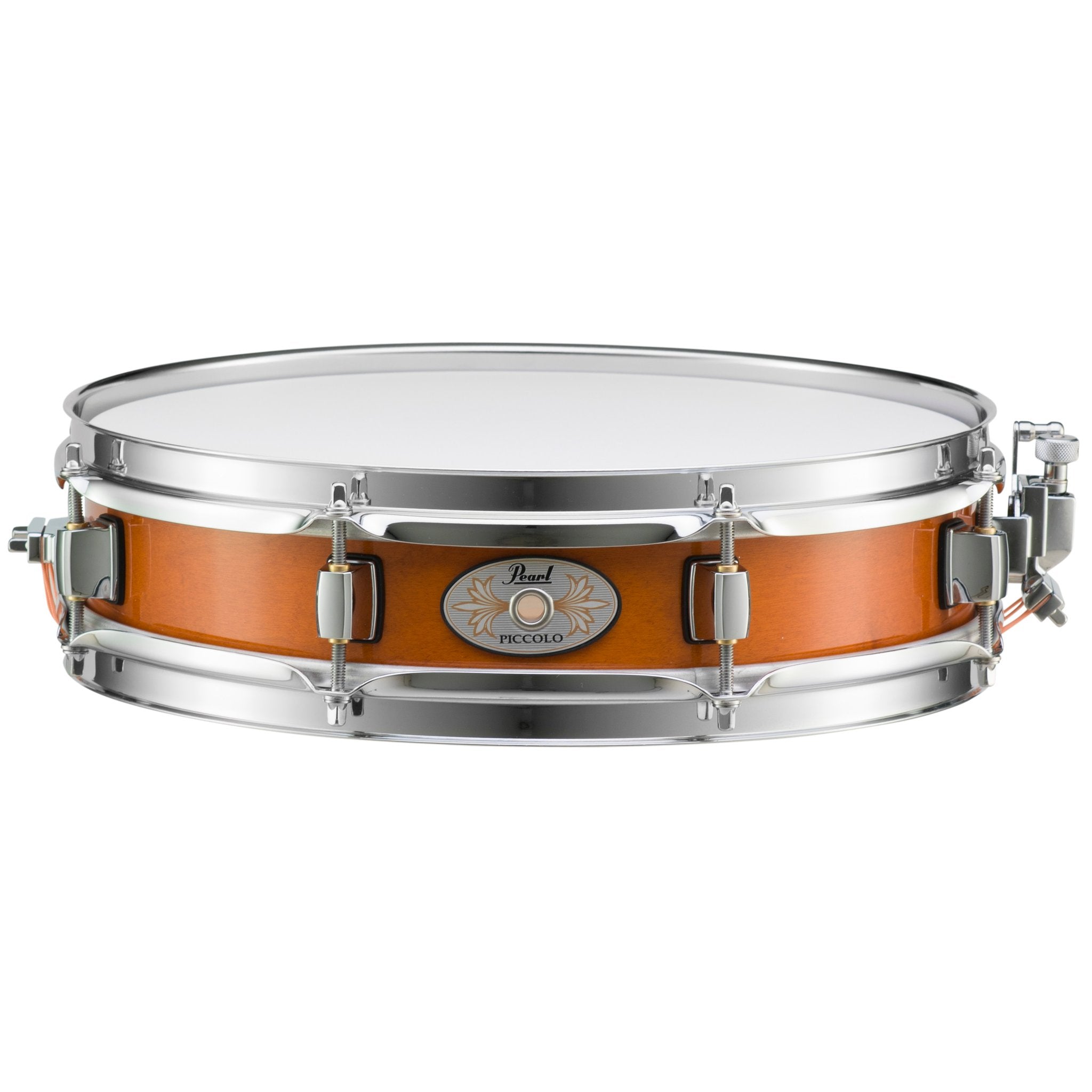 Pearl Maple Piccolo Snare Drum - 13" x 3" - Liquid Amber - Image 1