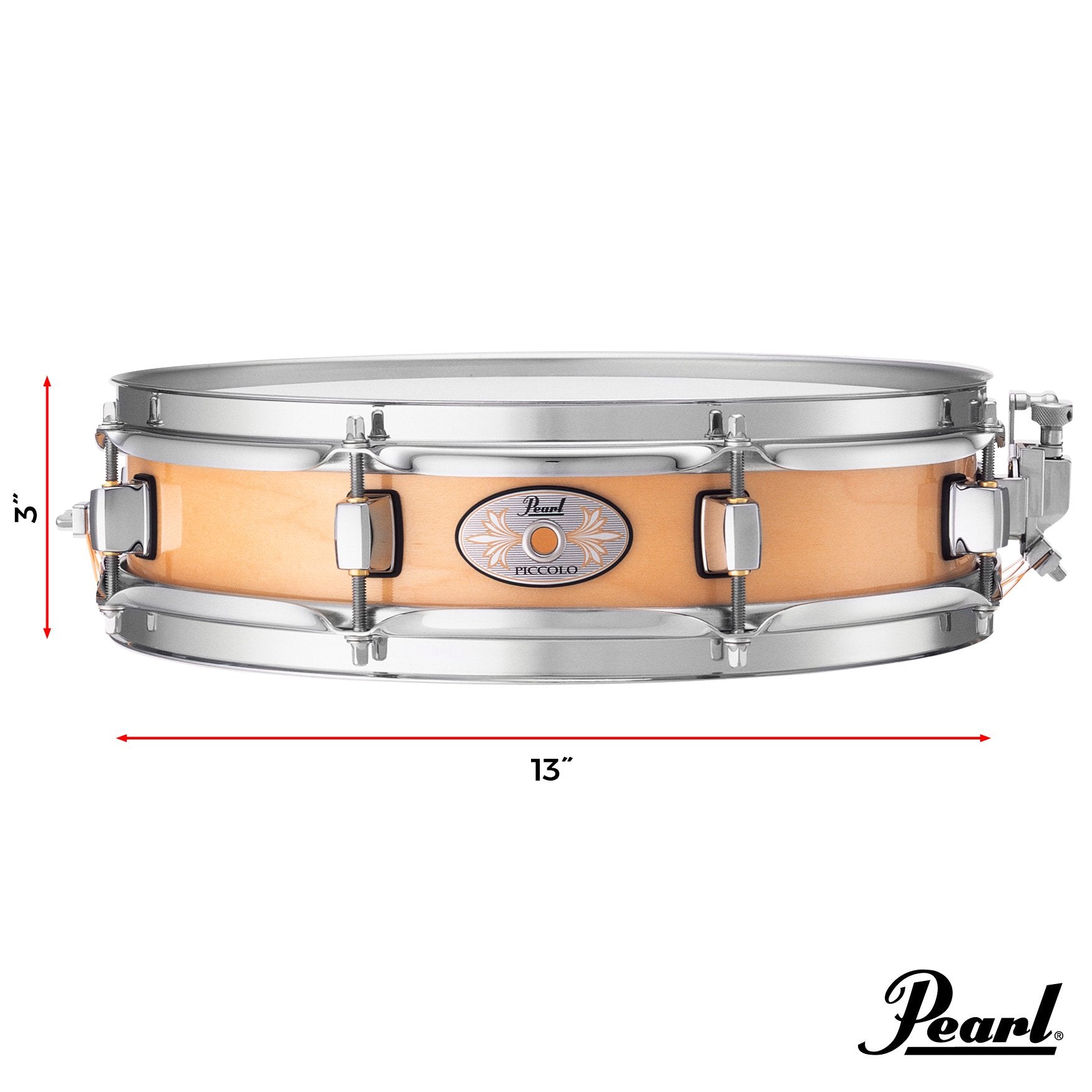Pearl Maple Piccolo Snare Drum - 13