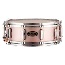 Pearl Masters Maple/Gum Snare Drum - 14" x 5" - Satin Rose Gold - Image 1