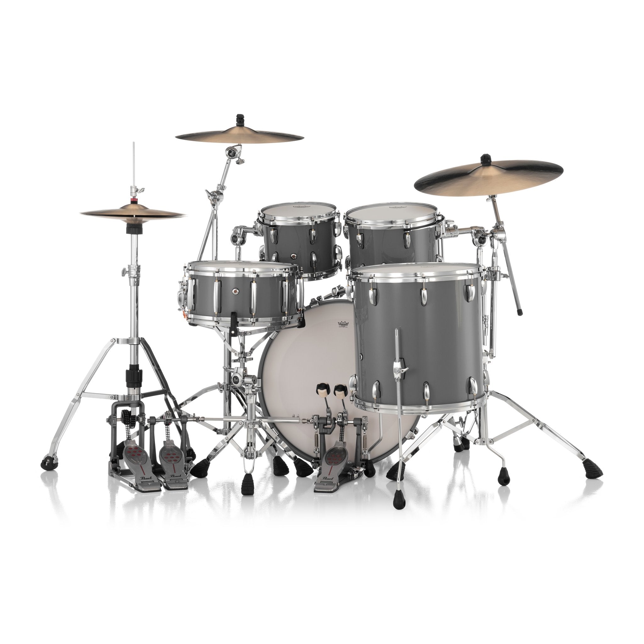 Pearl Masters Maple Pure 4-piece Shell Pack With Gyrolock Tom Mount - 22" Bass Drum - Image 2