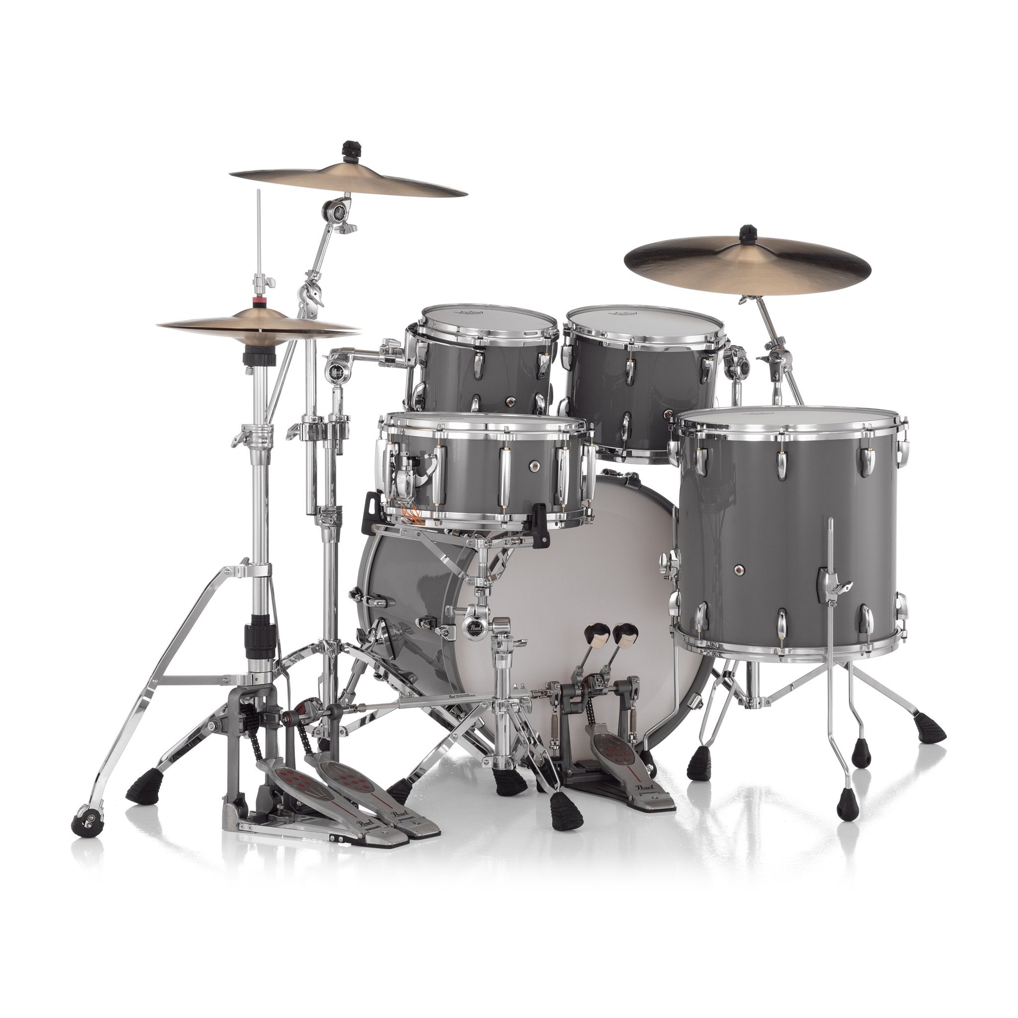 Pearl Masters Maple Pure 4-piece Shell Pack With Gyrolock Tom Mount - 22" Bass Drum - Image 6