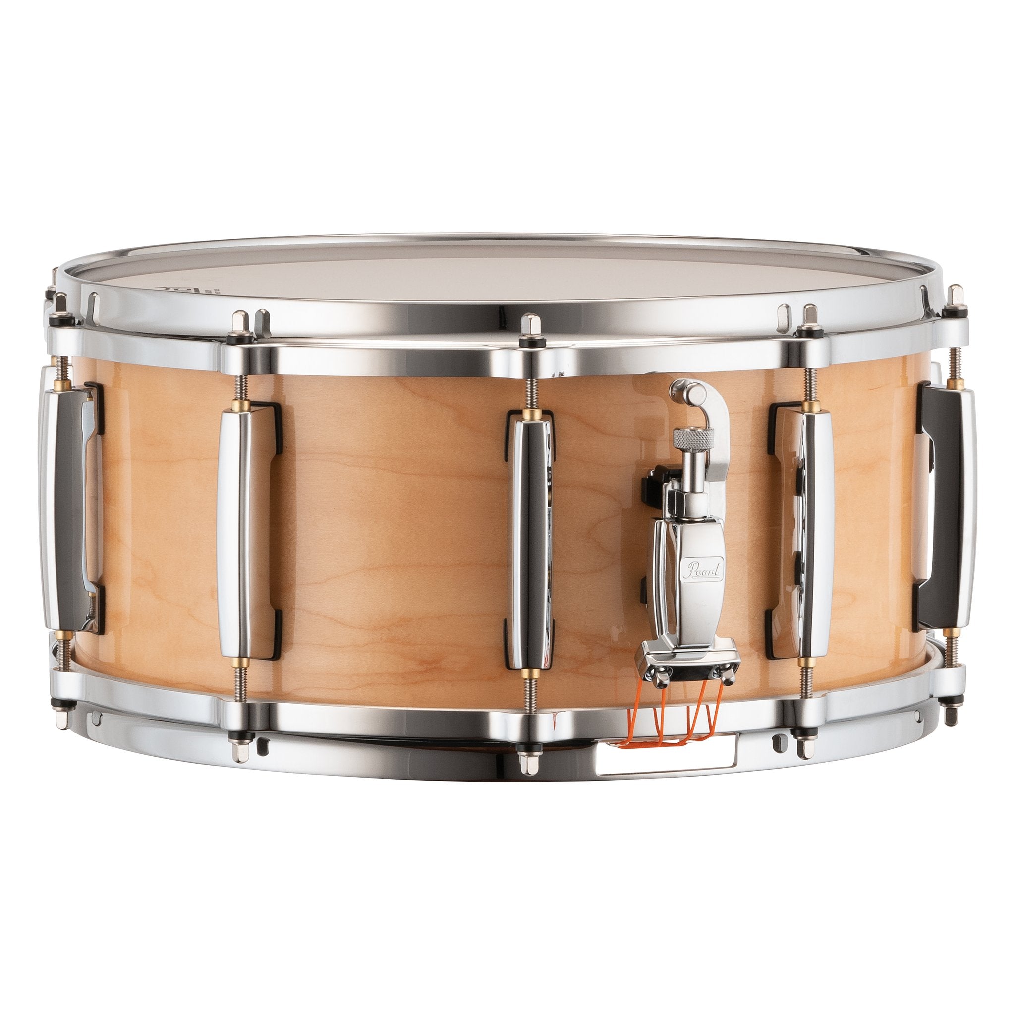 Pearl Masters Maple Pure Snare Drum - 14" x 6.5" - Natural Maple - Image 2