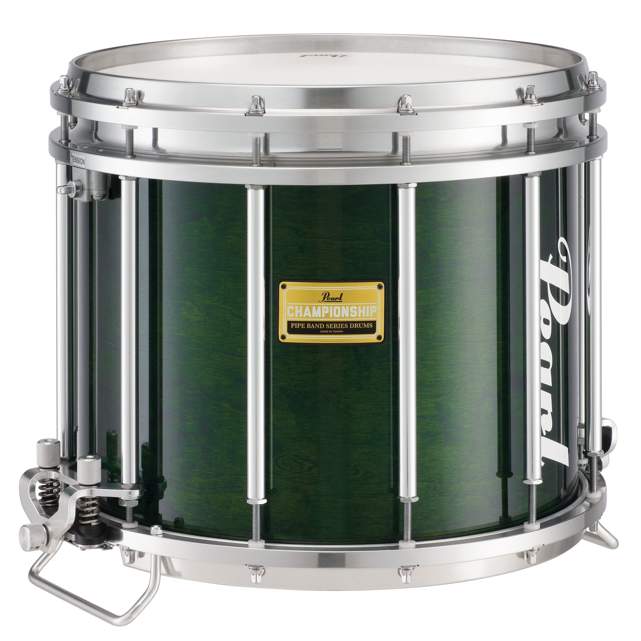Pearl Medalist Pipe Band Snare Drum - 14" x 12" - Emarald Mist
