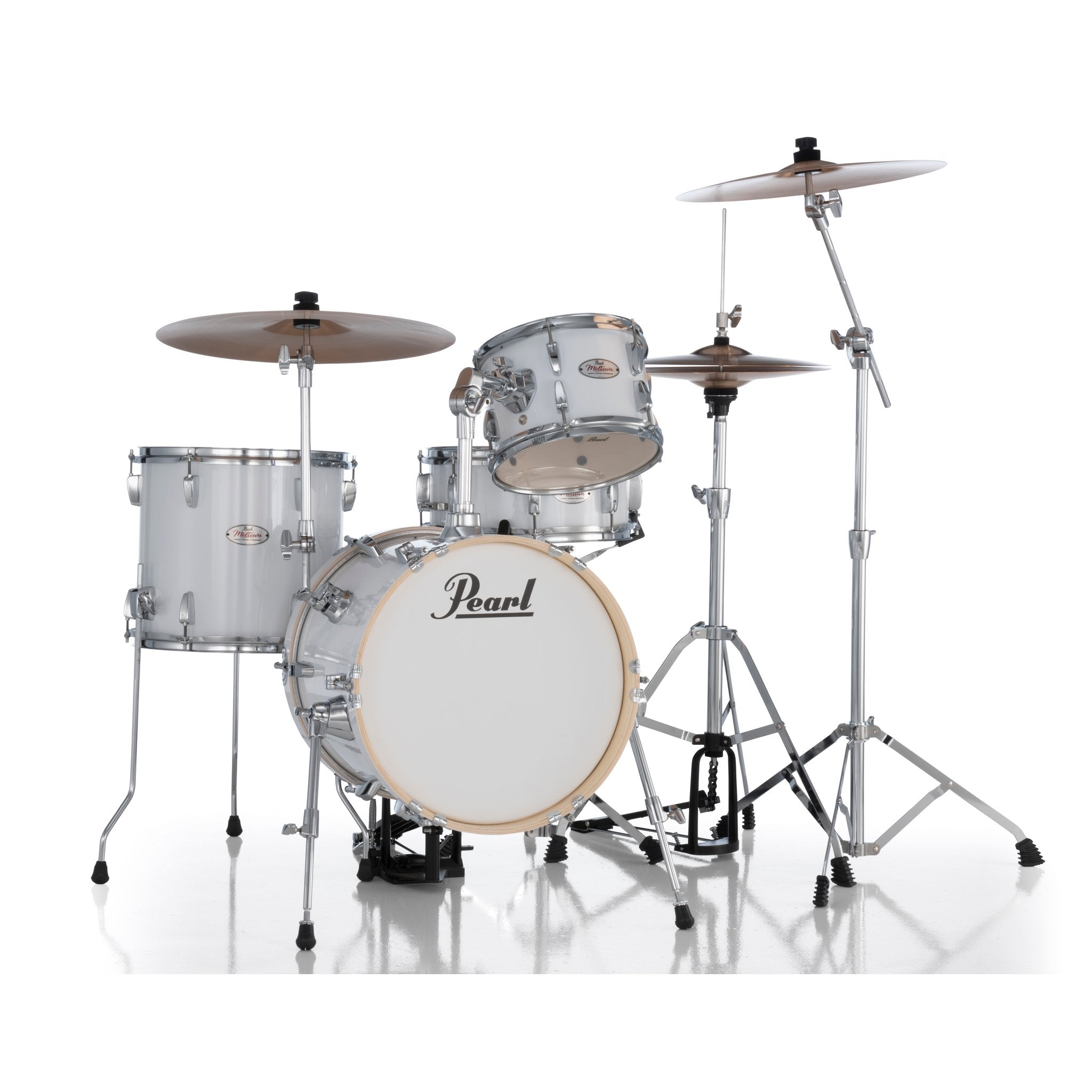 Pearl Midtown Compact 4-piece Drum Set with Hardware and Bags - 16