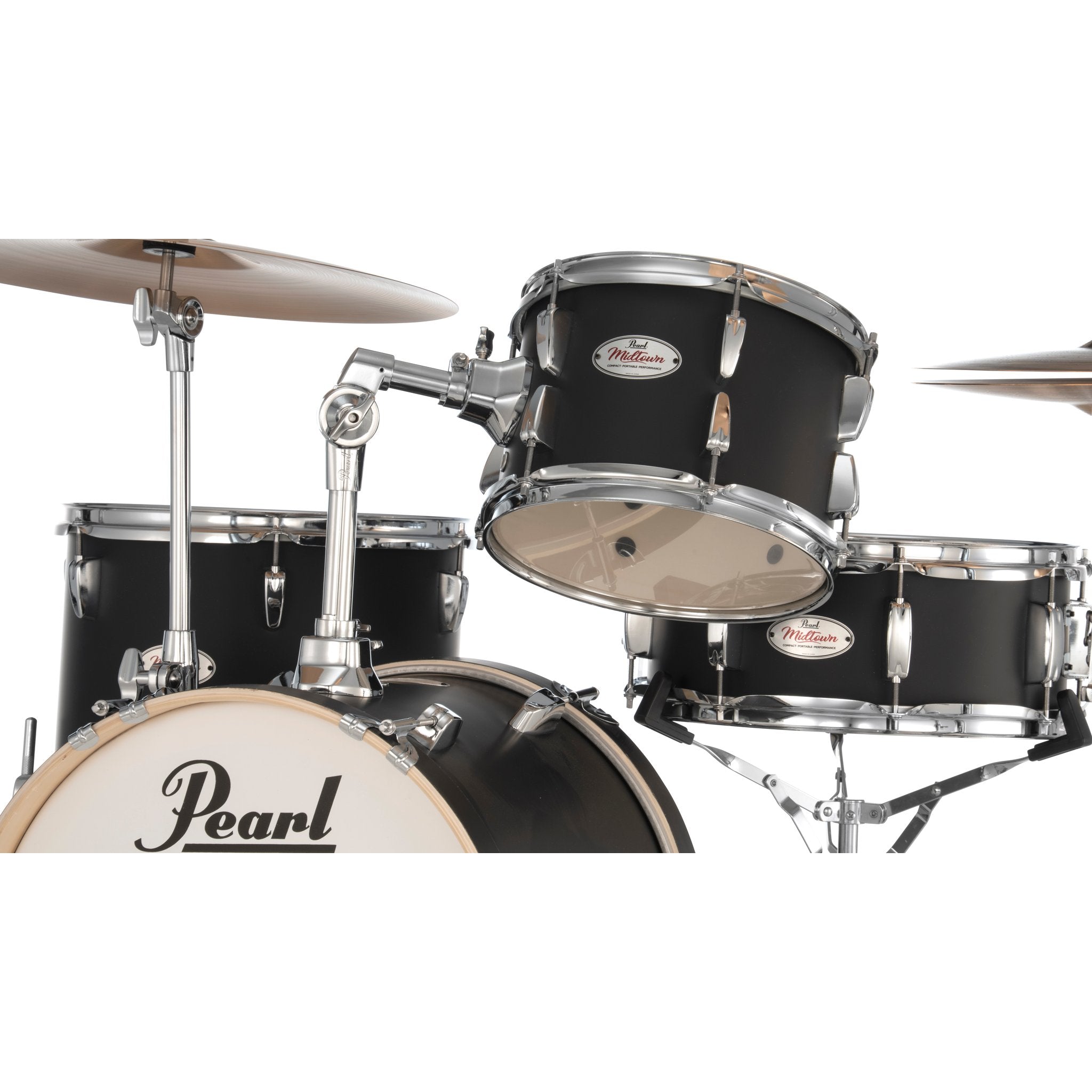 Pearl Midtown Compact 4-piece Drum Set with Hardware and Bags - 16