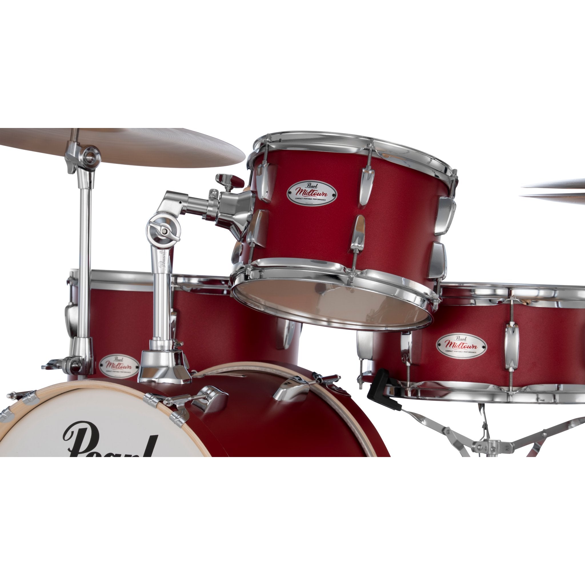 Pearl Midtown Compact 4-piece Drum Set with Hardware - 16